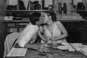 Intimate dinner for a special wedding day in Marquette Michigan